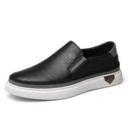 SNEAKER UOMO SLIP-ON IN PELLE